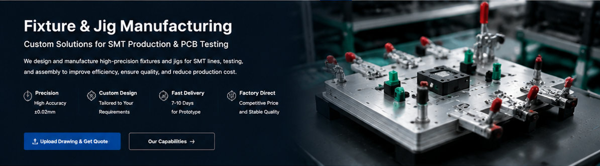 PCB Test Fixture & SMT Jig