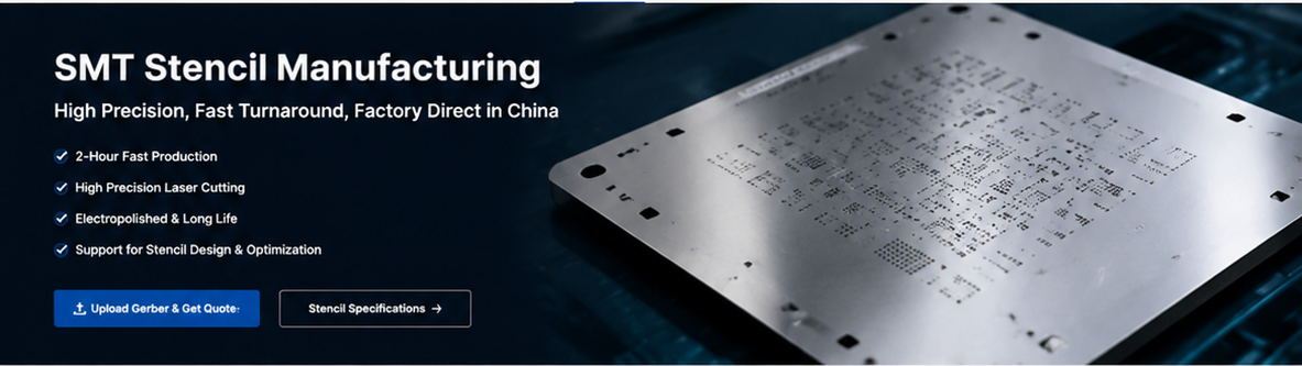 2-Hour SMT Stencil Manufacturing